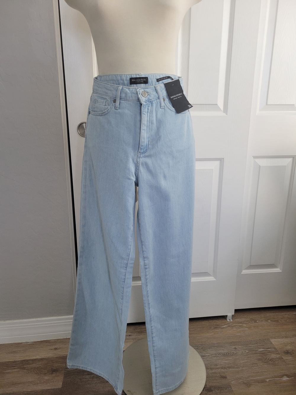 Banana Republic Light Wash Wide Leg Jeans